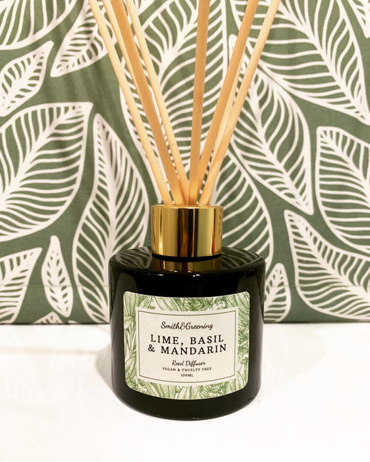 Lime, Basil & Mandarin Reed Diffuser