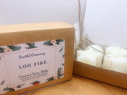 Log Fire Coconut Wax Melts