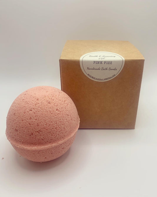 Pink Fizz Bath Bomb