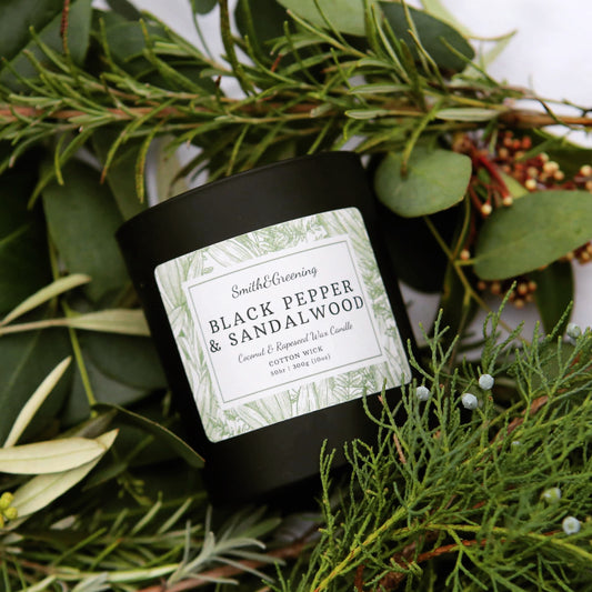 Black Pepper & Sandalwood Candle
