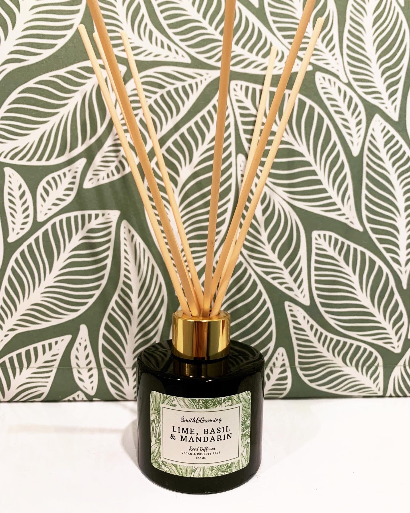 Lime, Basil & Mandarin Reed Diffuser