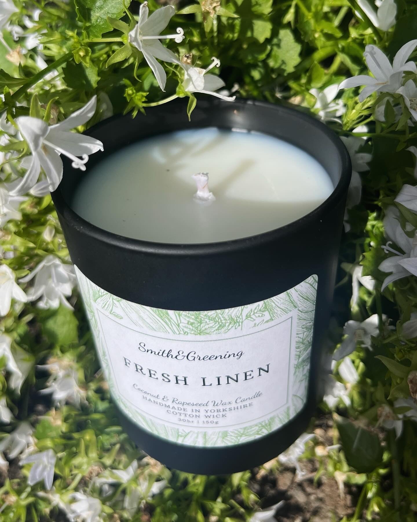Fresh Linen Coconut Wax Candle