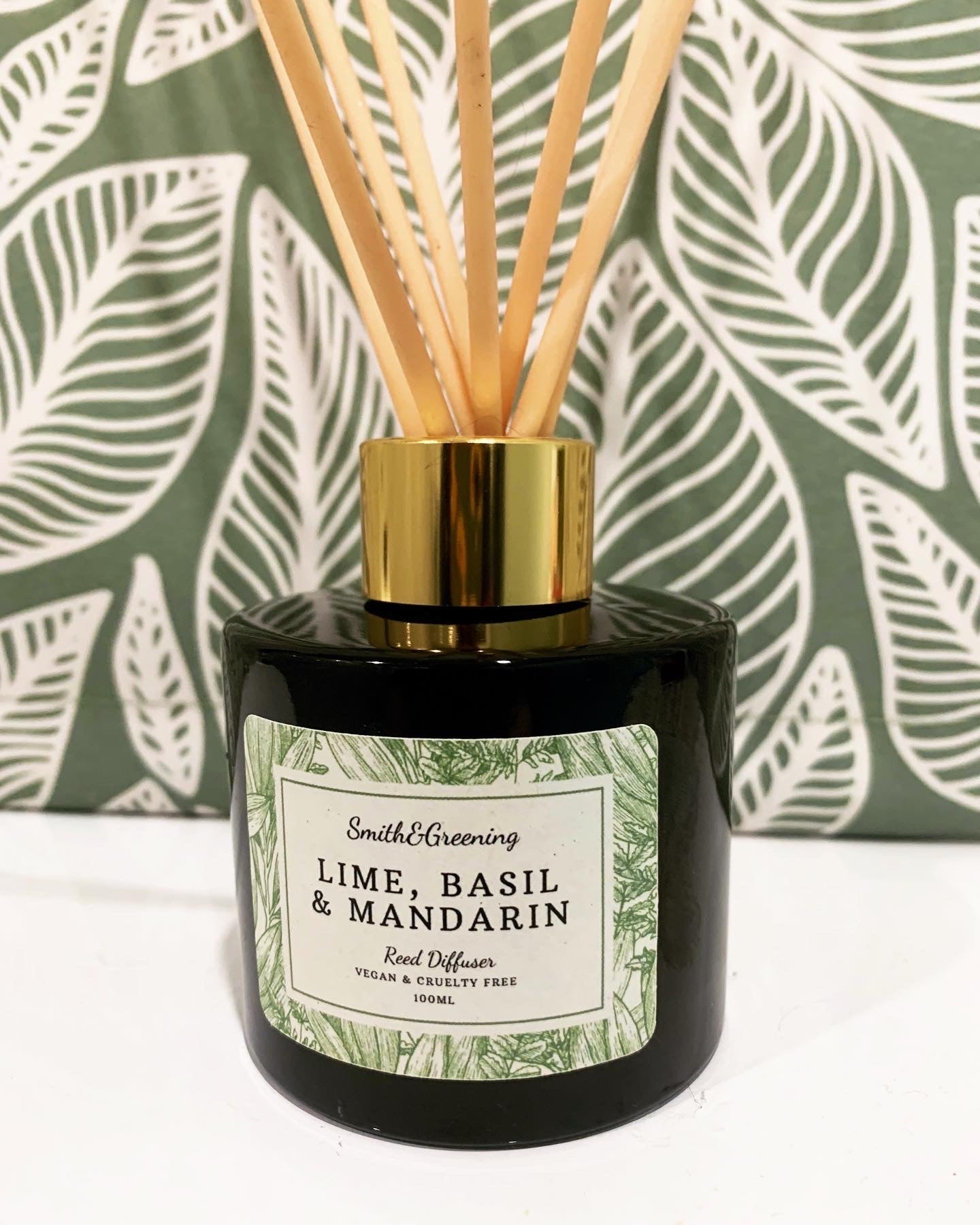 Lime, Basil & Mandarin Reed Diffuser