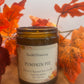 Pumpkin Pie Coconut Wax Candle (Amber Jar)