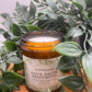 Rock Salt & Driftwood Candle (Amber Jar)