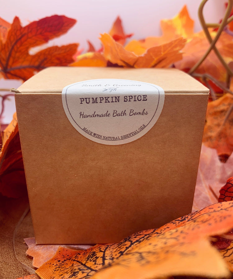 Pumpkin Spice Bath Bomb