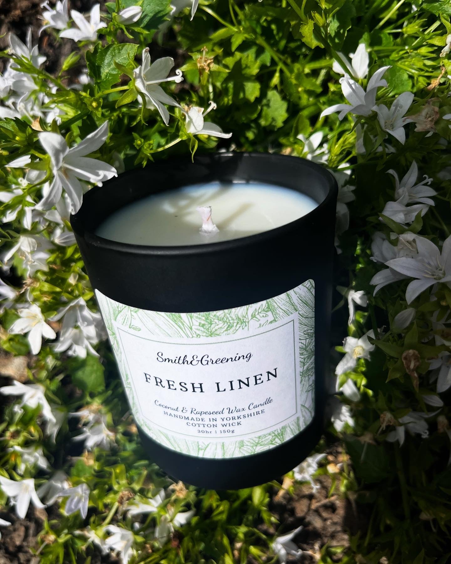 Fresh Linen Coconut Wax Candle