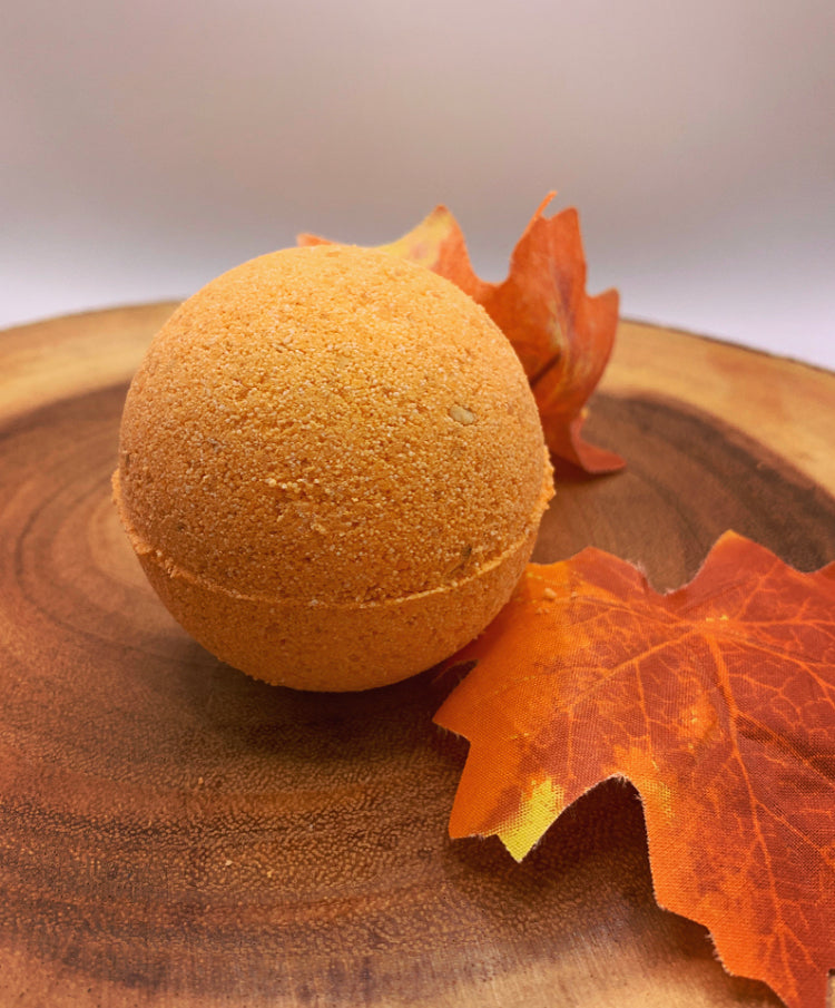 Pumpkin Spice Bath Bomb