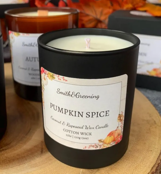Pumpkin Spice Coconut Wax Candle