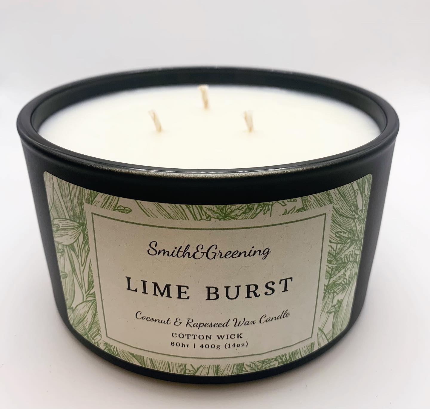 Lime Burst Aromatherapy Candle