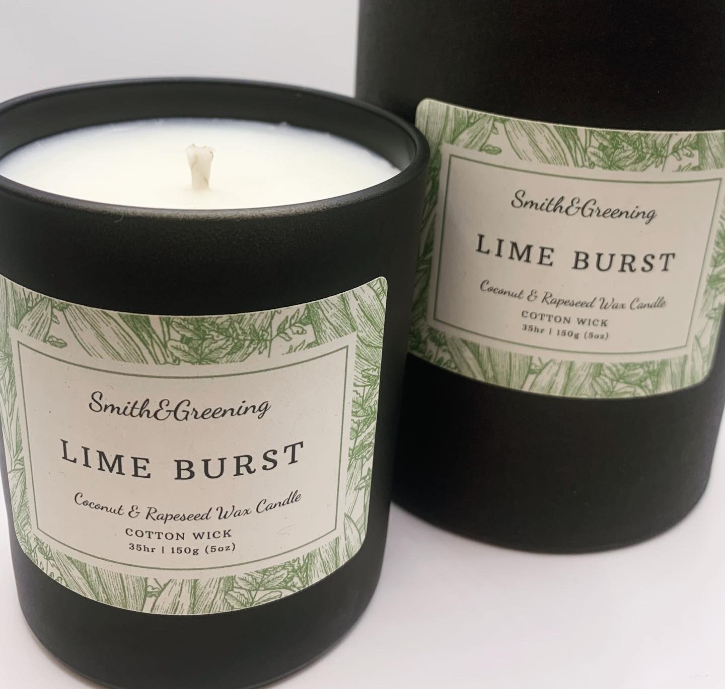Lime Burst Aromatherapy Candle