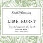 Lime Burst Aromatherapy Candle