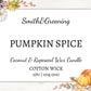 Pumpkin Spice Coconut Wax Candle