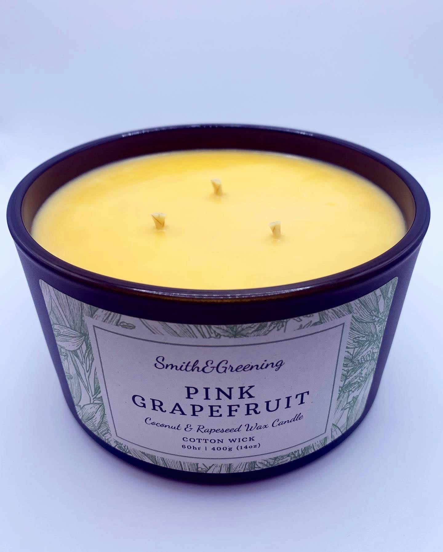Pink Grapefruit Aromatherapy Candle