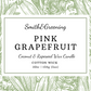 Pink Grapefruit Aromatherapy Candle