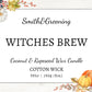 Witches Brew Coconut Wax Candle