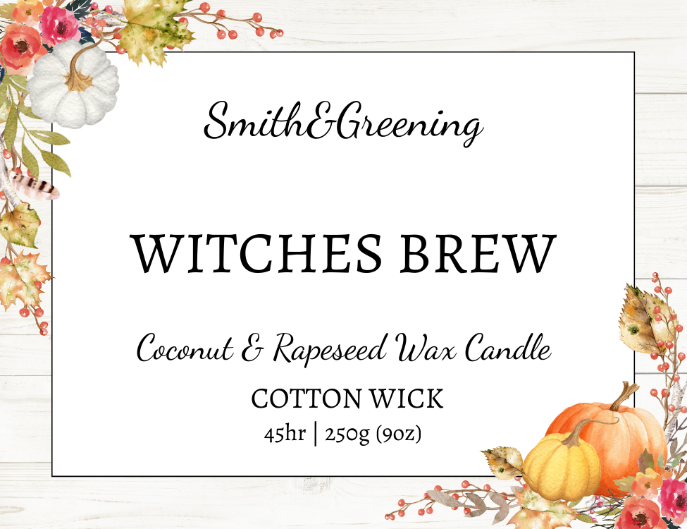 Witches Brew Coconut Wax Candle