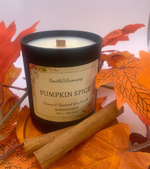 Pumpkin Spice Coconut Wax Candle