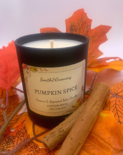 Pumpkin Spice Coconut Wax Candle