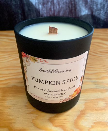 Pumpkin Spice Coconut Wax Candle