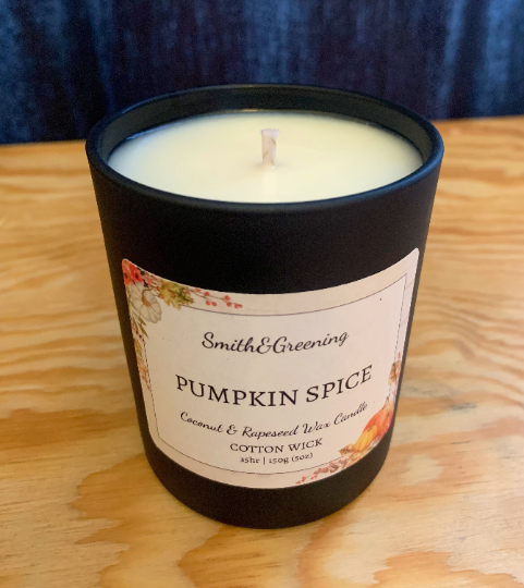 Pumpkin Spice Coconut Wax Candle