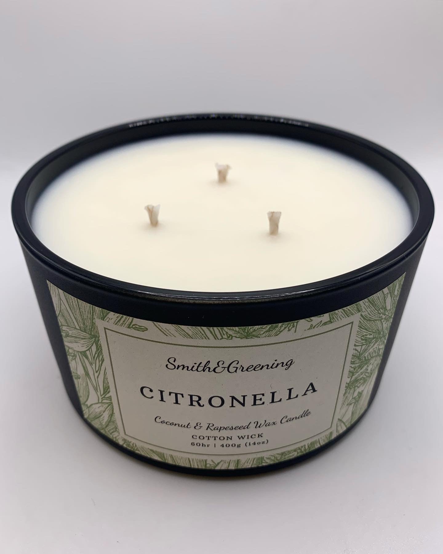 Citronella Coconut Wax Candles