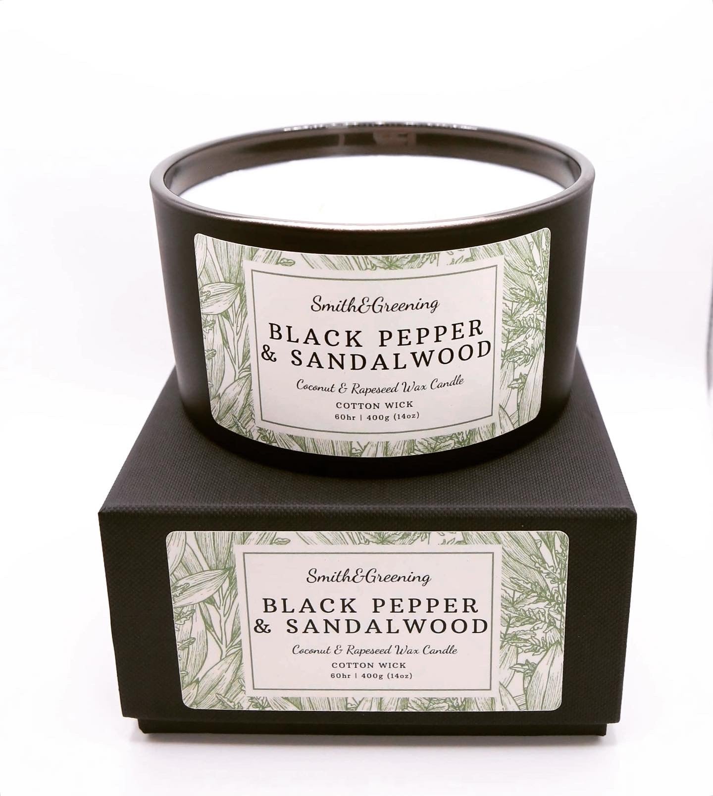 Black Pepper & Sandalwood Candle