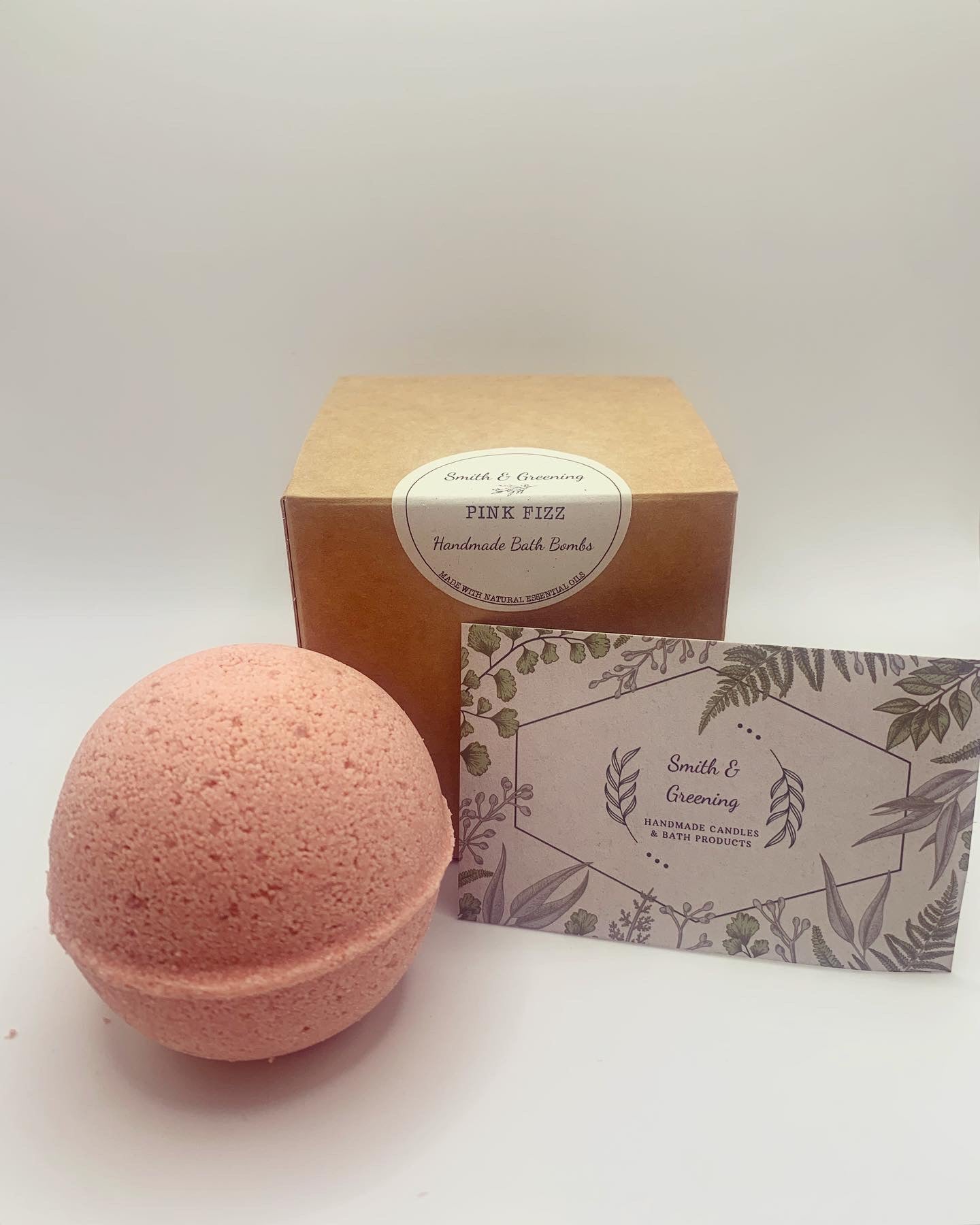 Pink Fizz Bath Bomb