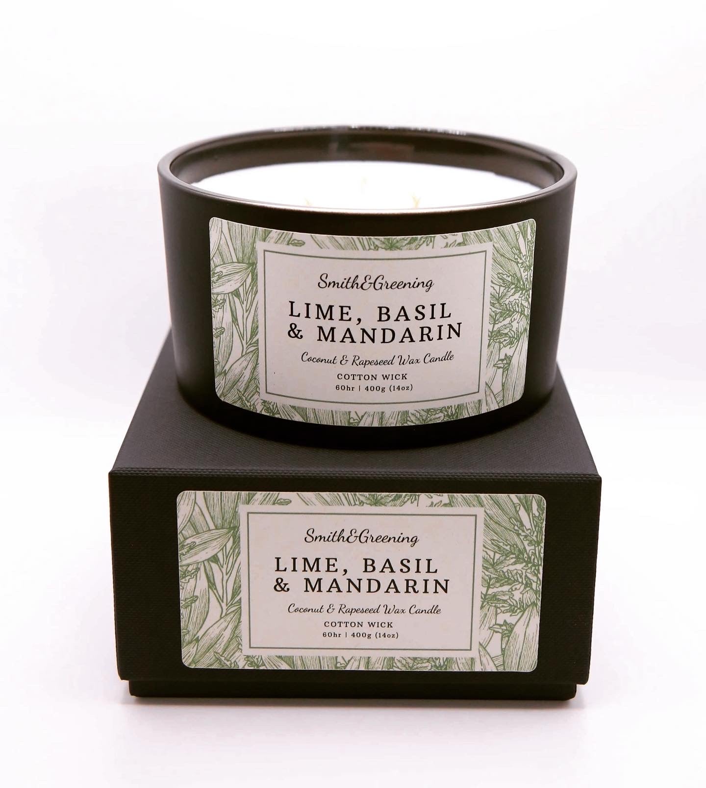 Lime, Basil & Mandarin Candle