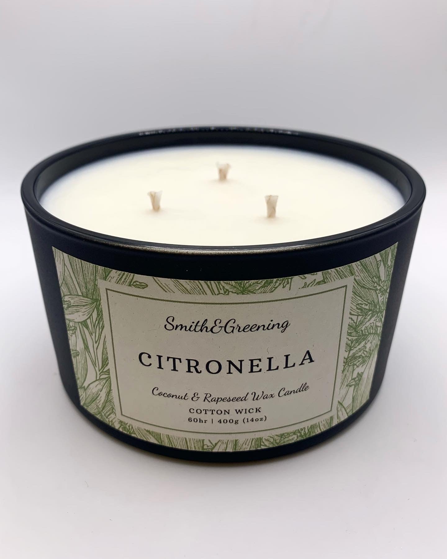 Citronella Coconut Wax Candles