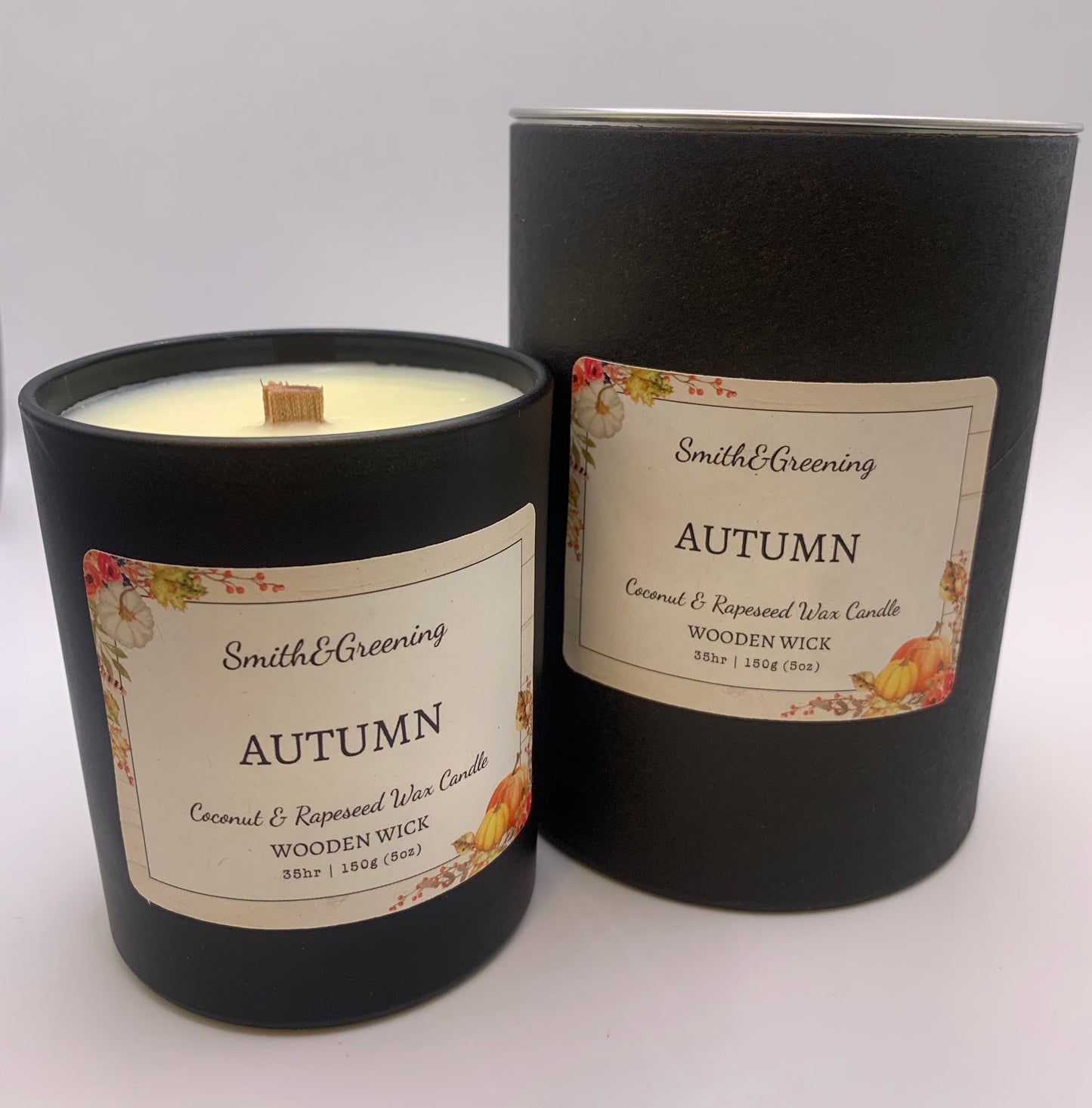 Autumn Coconut Wax Candle