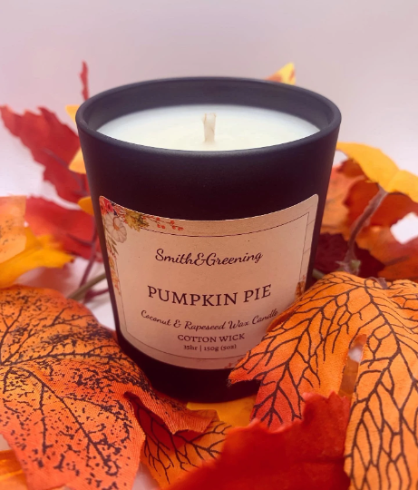 Pumpkin Pie Coconut Wax Candle